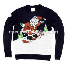 PK17ST073 Xmas Jumpers Extreme Santa puente de Navidad divertido unisex